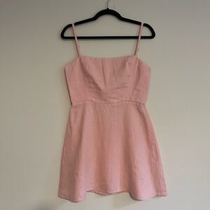Pink Reformation dress